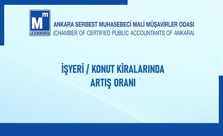 İşyeri / Konut Kiralarında Artış Oranı