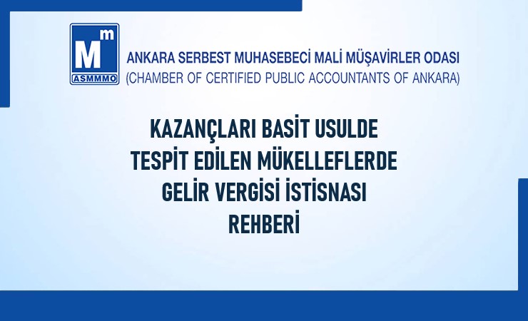 Kazançları Basit Usulde Tespit Edilen Mükelleflerde Gelir Vergisi İstisnası Rehberi