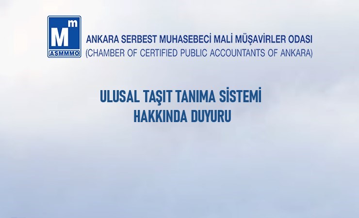Ulusal Taşıt Tanıma Sistemi Hakkında Duyuru
