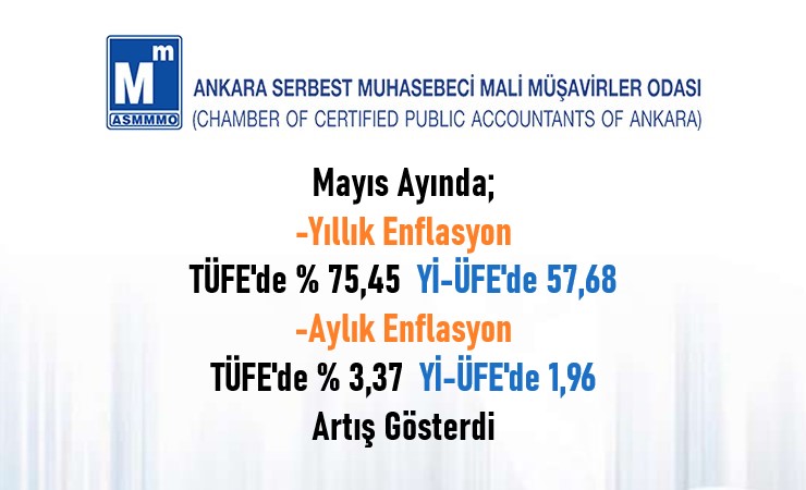 Mayıs / 2024 TÜFE ve Yi-ÜFE Değişim Oranları