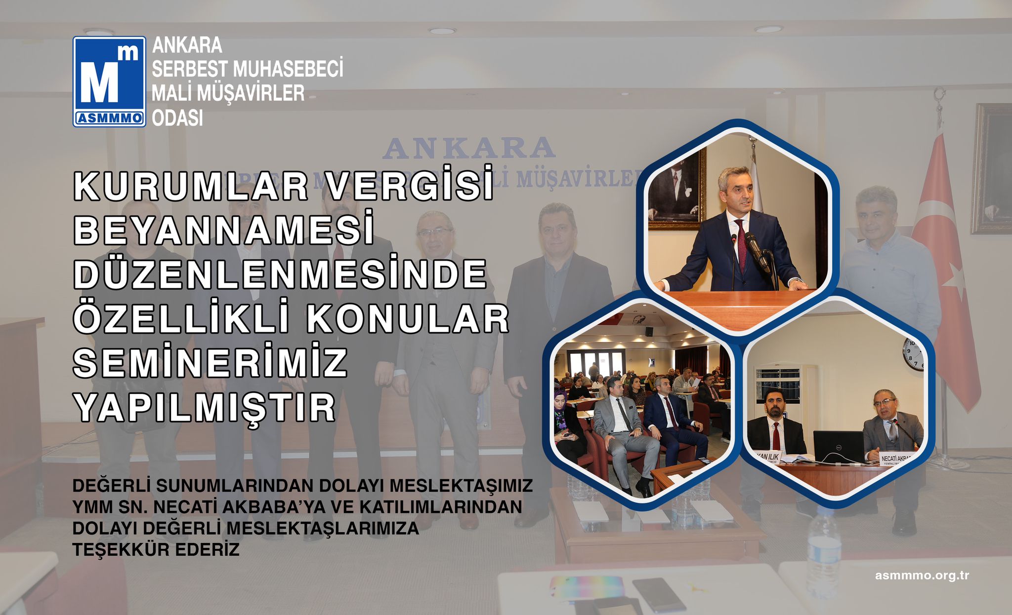 Kurumlar Vergisi Beyannamesi Düzenlenmesinde Özellikli Konular Seminerimiz Yapıldı