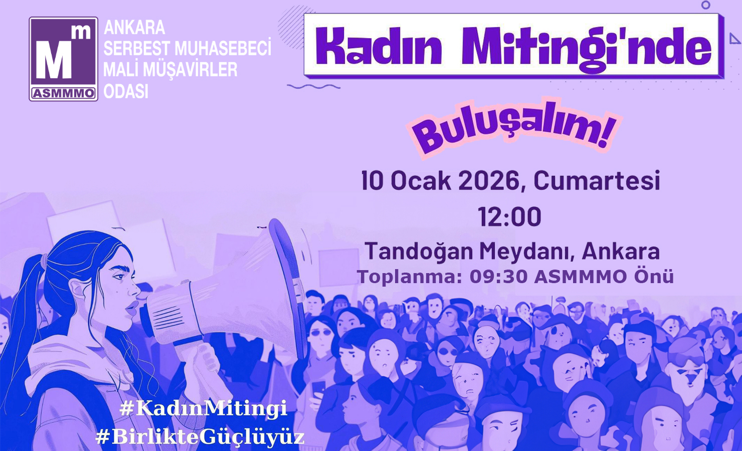 10 Ocak 2026 Kadın Mitingi