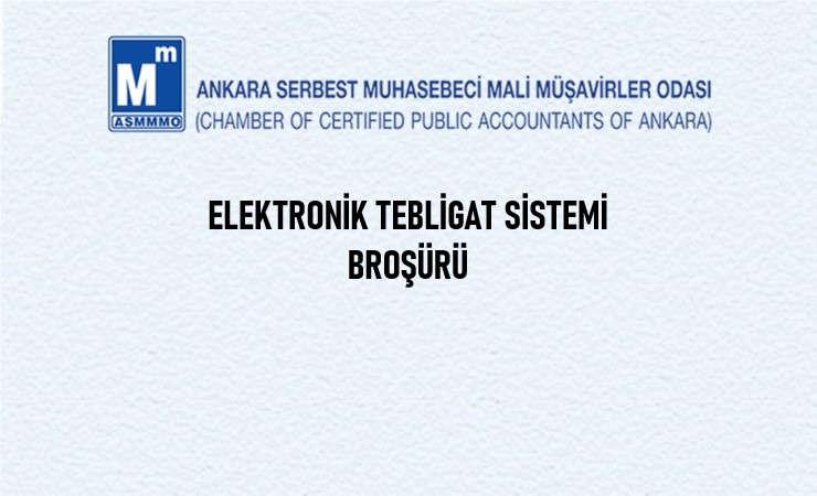 Elektronik Tebligat Sistemi Broşürü