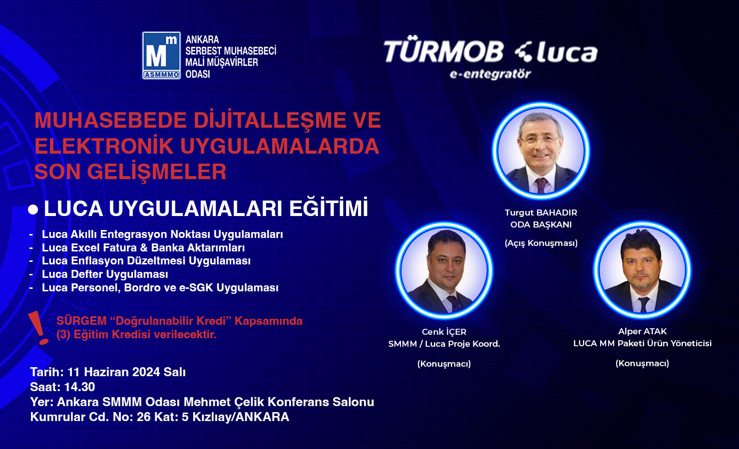 Muhasebede Dijitalleşme ve  Elektronik Uygulamalarda Son Gelişmeler Semineri