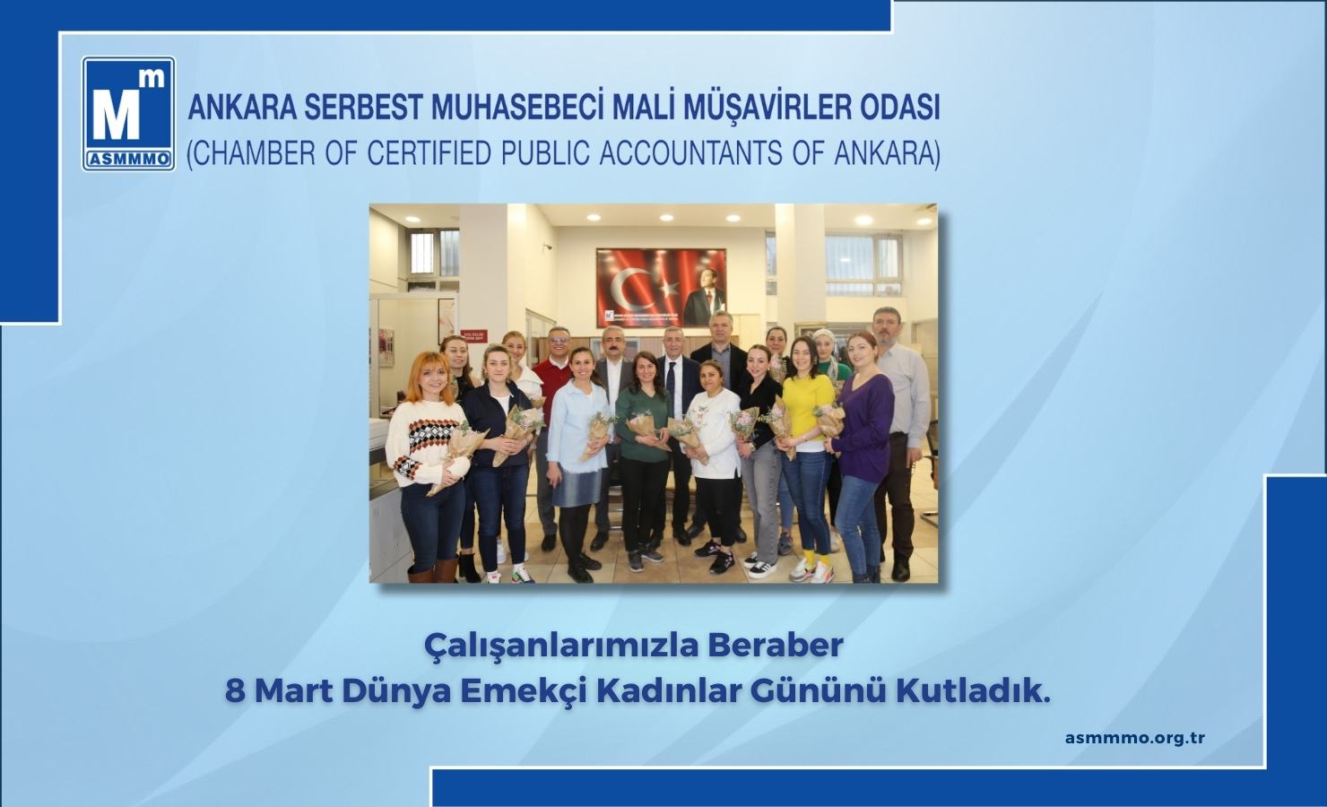 Çalışanlarımızla Beraber  8 Mart Dünya Emekçi Kadınlar Gününü Kutladık.