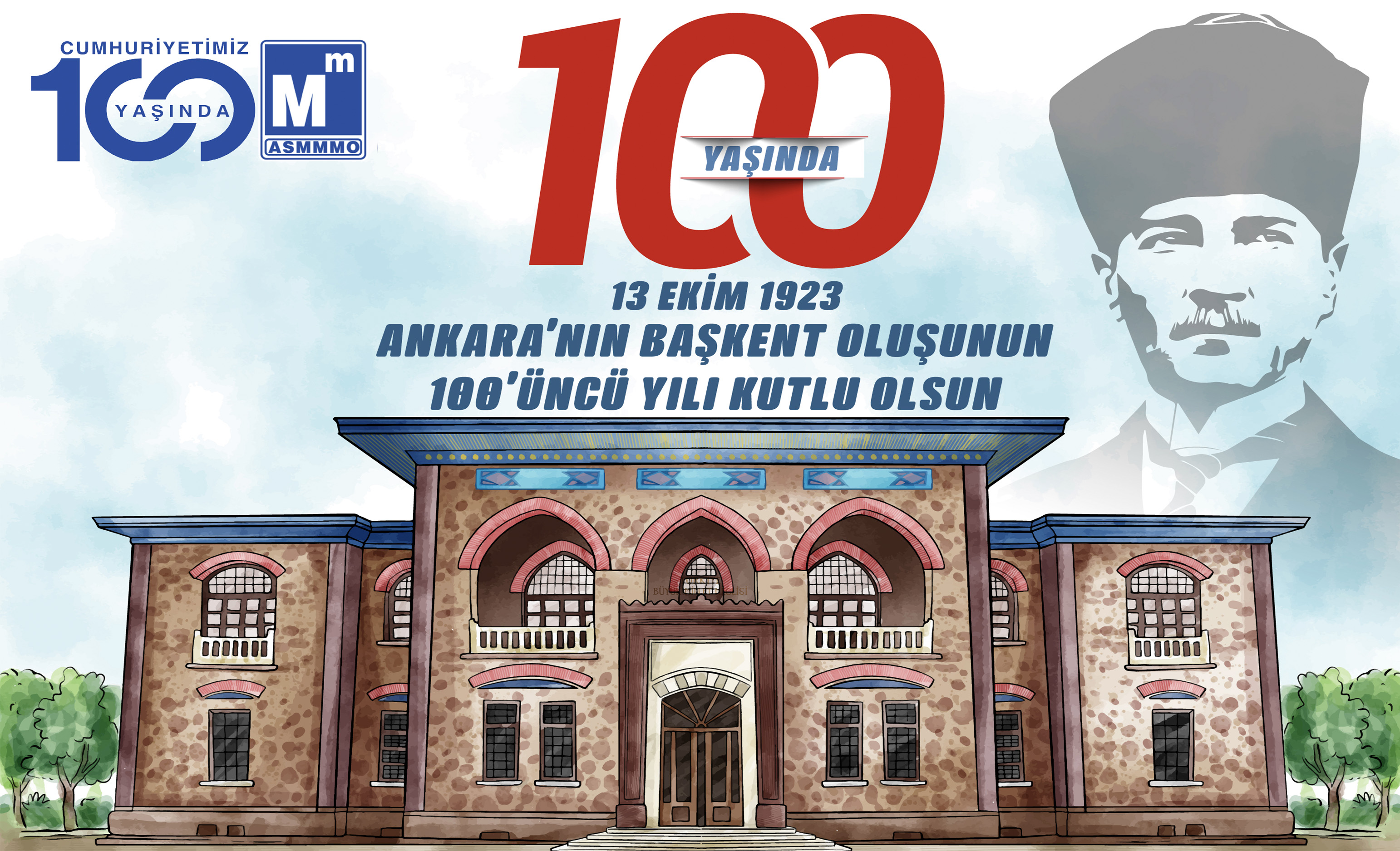 Ankara'nın Başkent Oluşunun 100. Yılı Kutlu Olsun