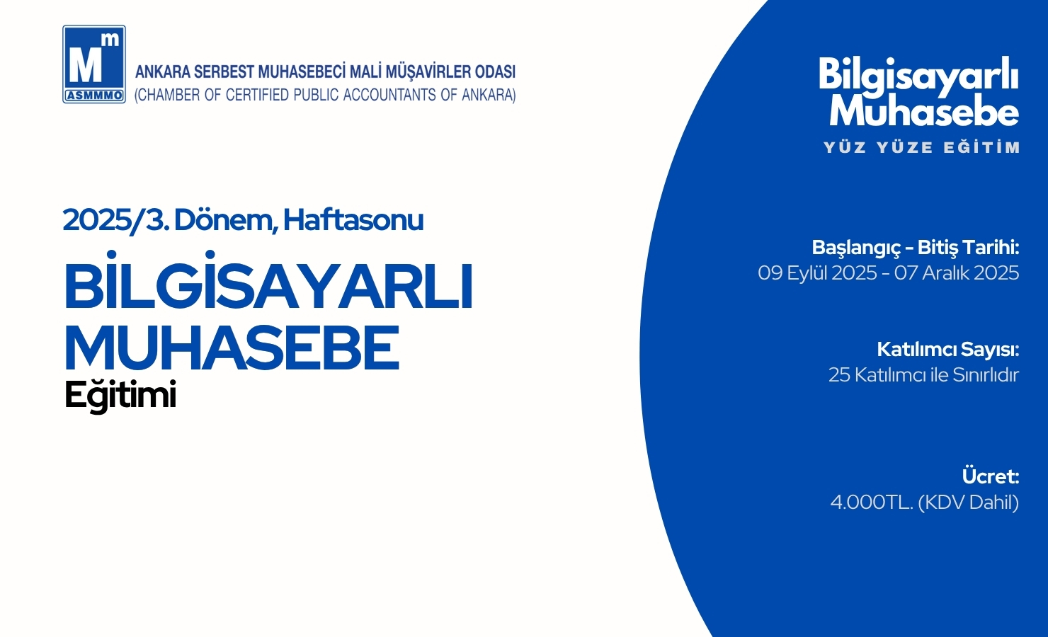 Kurs Programı ve Başvuru için Tıklayın.
