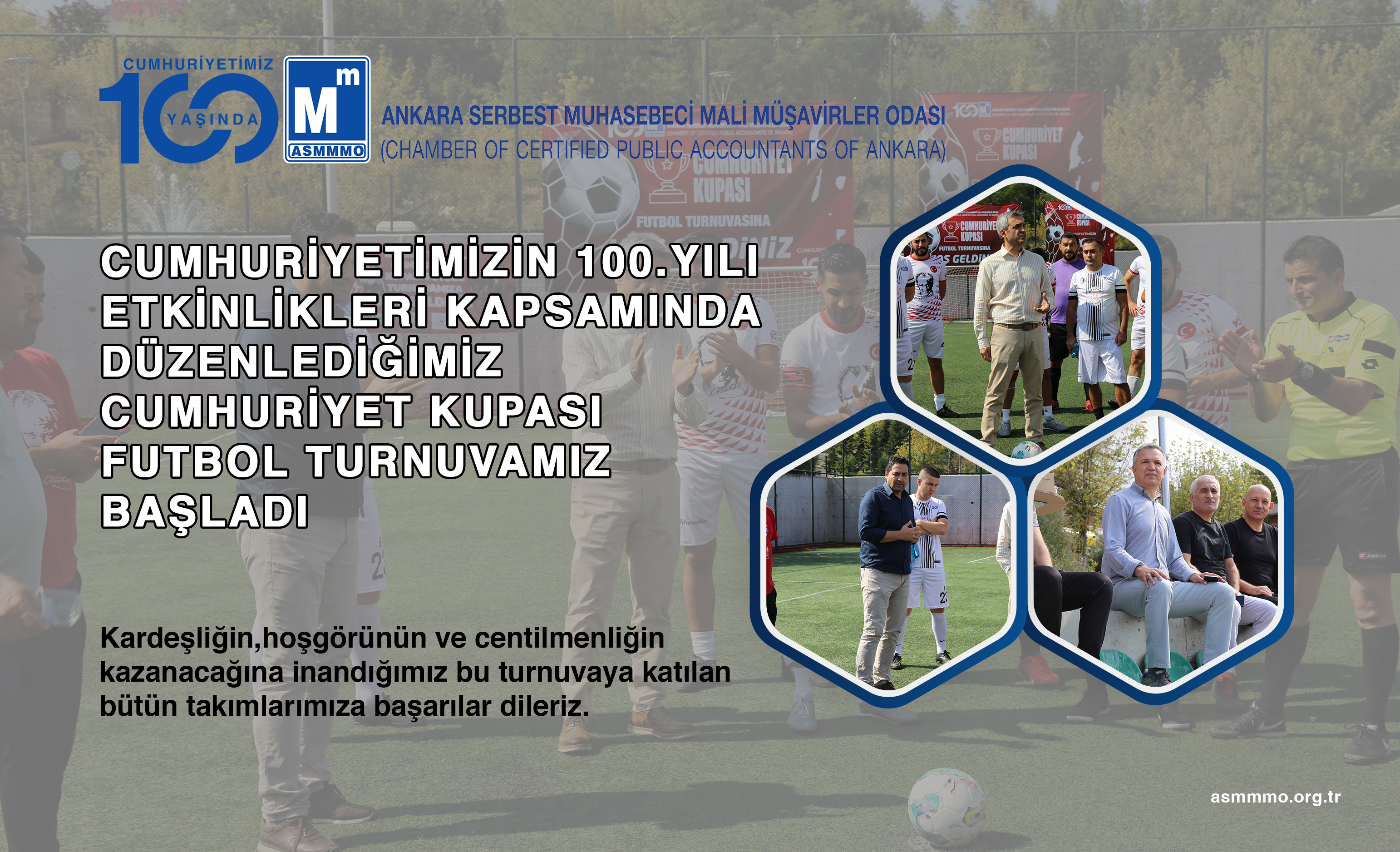 Cumhuriyet Kupası Futbol Turnuvamız Başladı