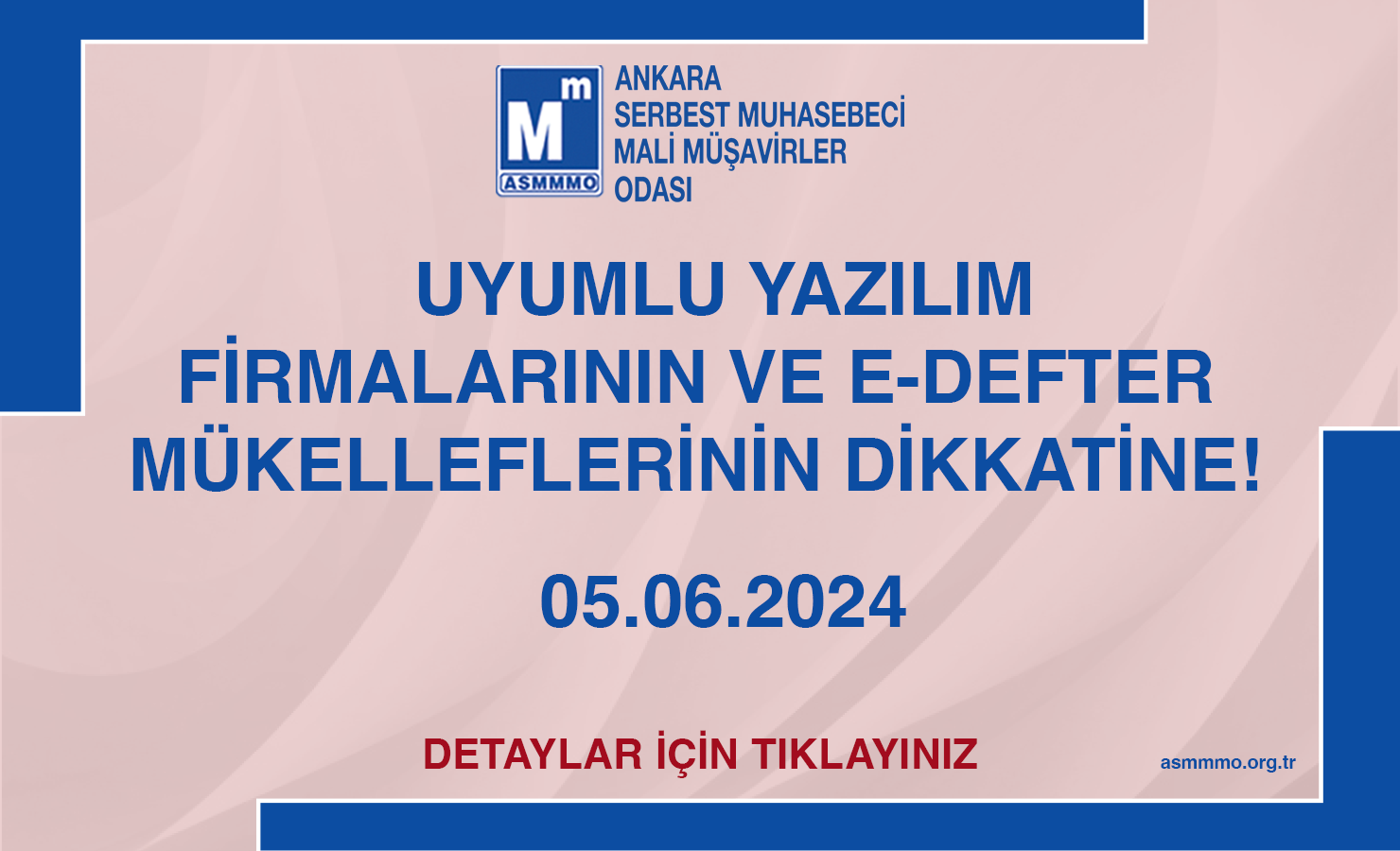 UYUMLU YAZILIM FİRMALARININ VE E-DEFTER MÜKELLEFLERİNİN DİKKATİNE!