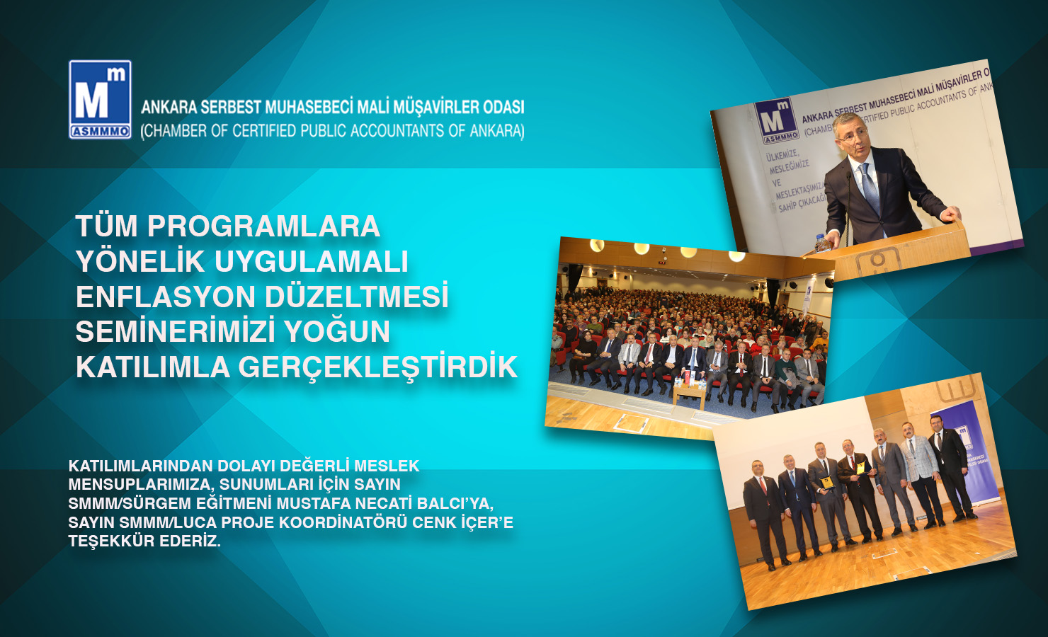 Tüm Programlara Yönelik Uygulamalı Enflasyon Düzeltmesi Seminerimizi Gerçekleştirdik