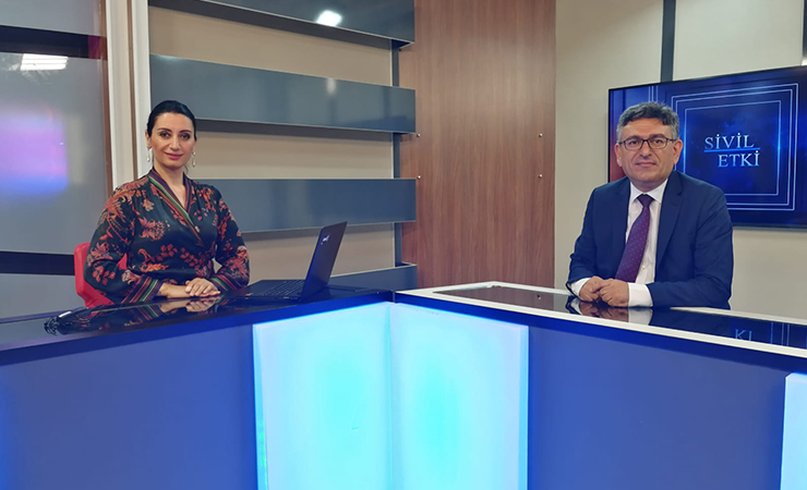 Oda Başkanımız Ali Şahin Kanal 5 TV'de Sivil Etki Programında Elif Ufluoğlu'nun Konuğu Oldu.