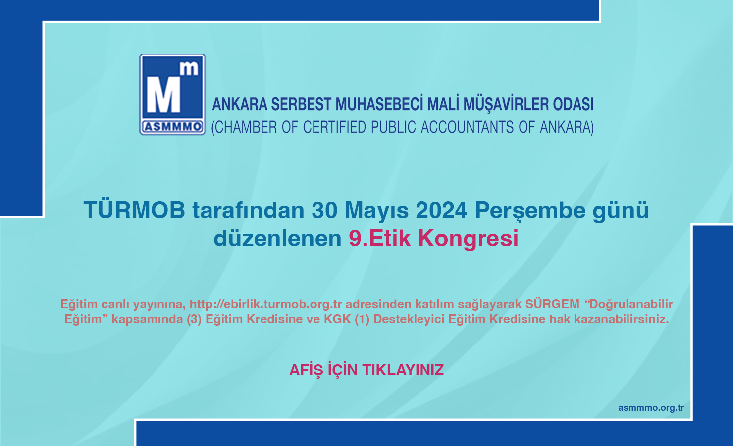 TÜRMOB 9.Etik Kongresi