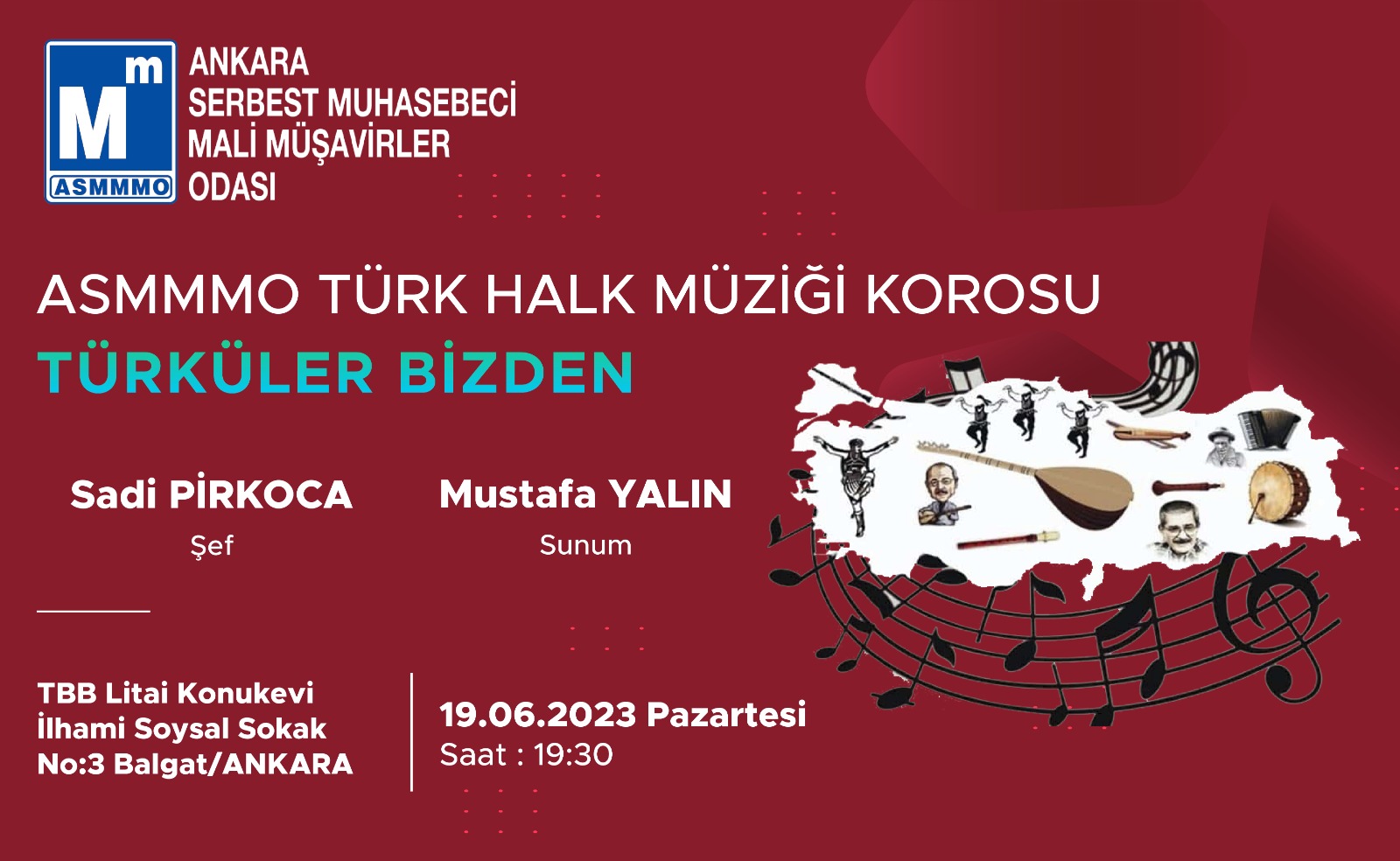 ASMMMO Türk Halk Müziği Korosu Türküler Bizden
