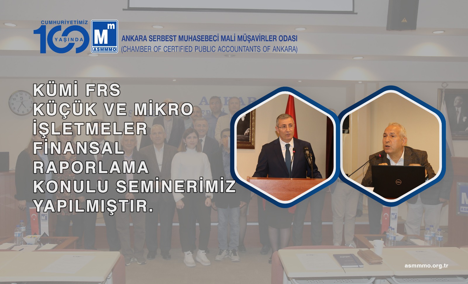 Kümi FRS Küçük ve Mikro İşletmeler Finansal Raporlama Konulu Seminerimiz Yapılmıştır.