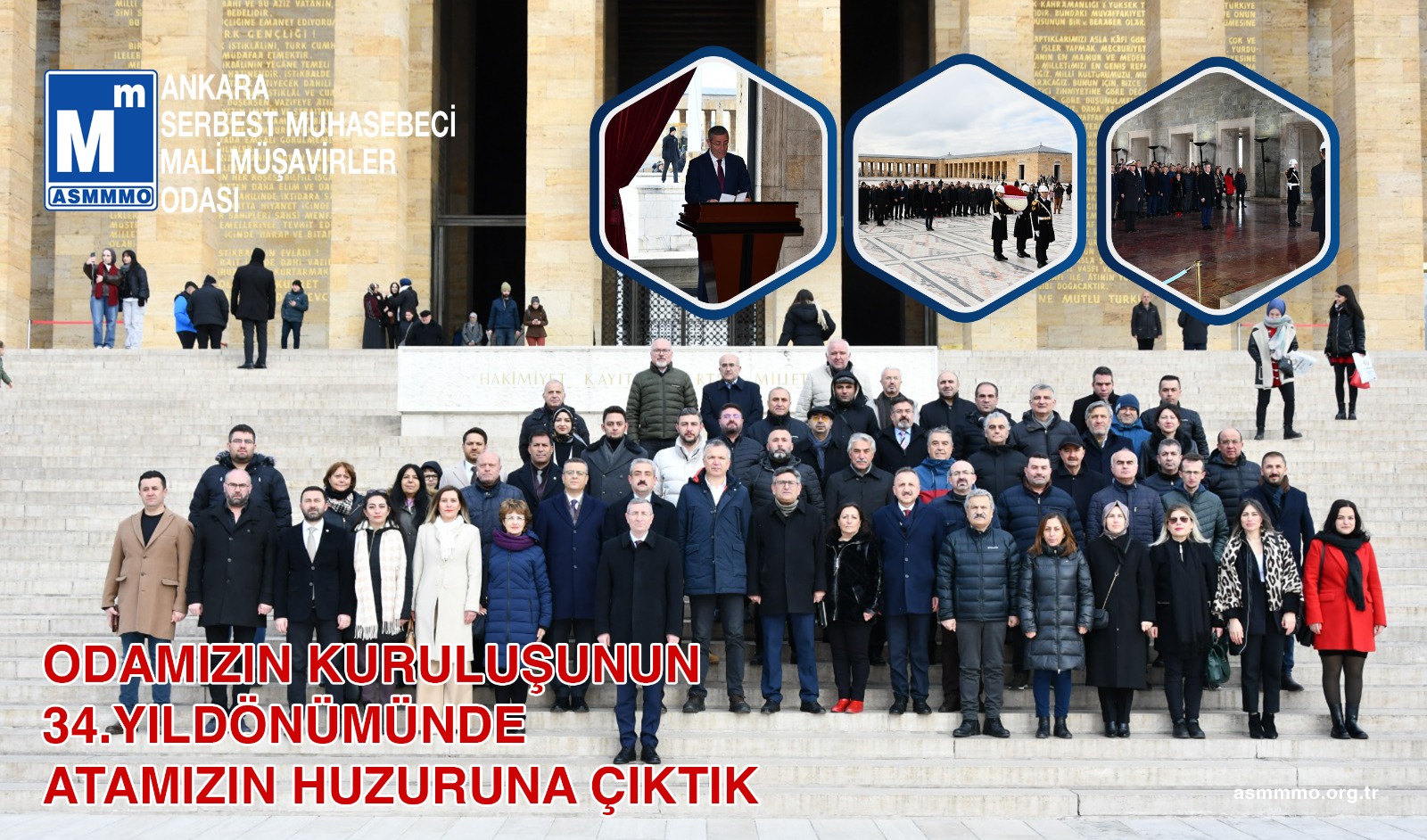 Odamızın Kuruluşunun 34. Yıldönümünde Atamızın Huzuruna Çıktık