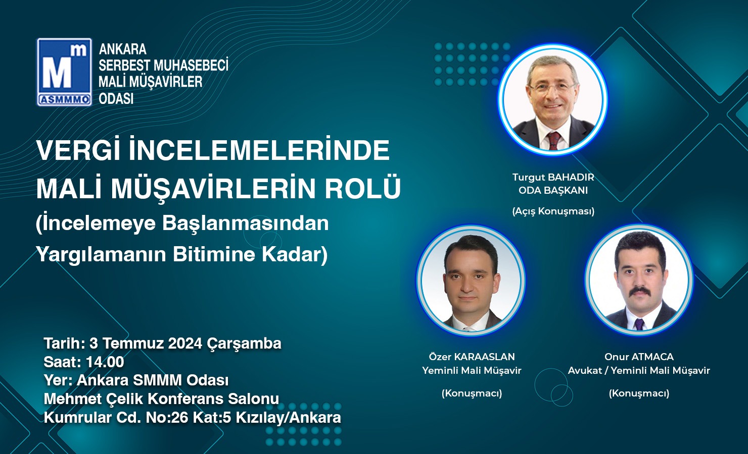 Vergi İncelemelerinde Mali Müşavirlerin Rolü Semineri