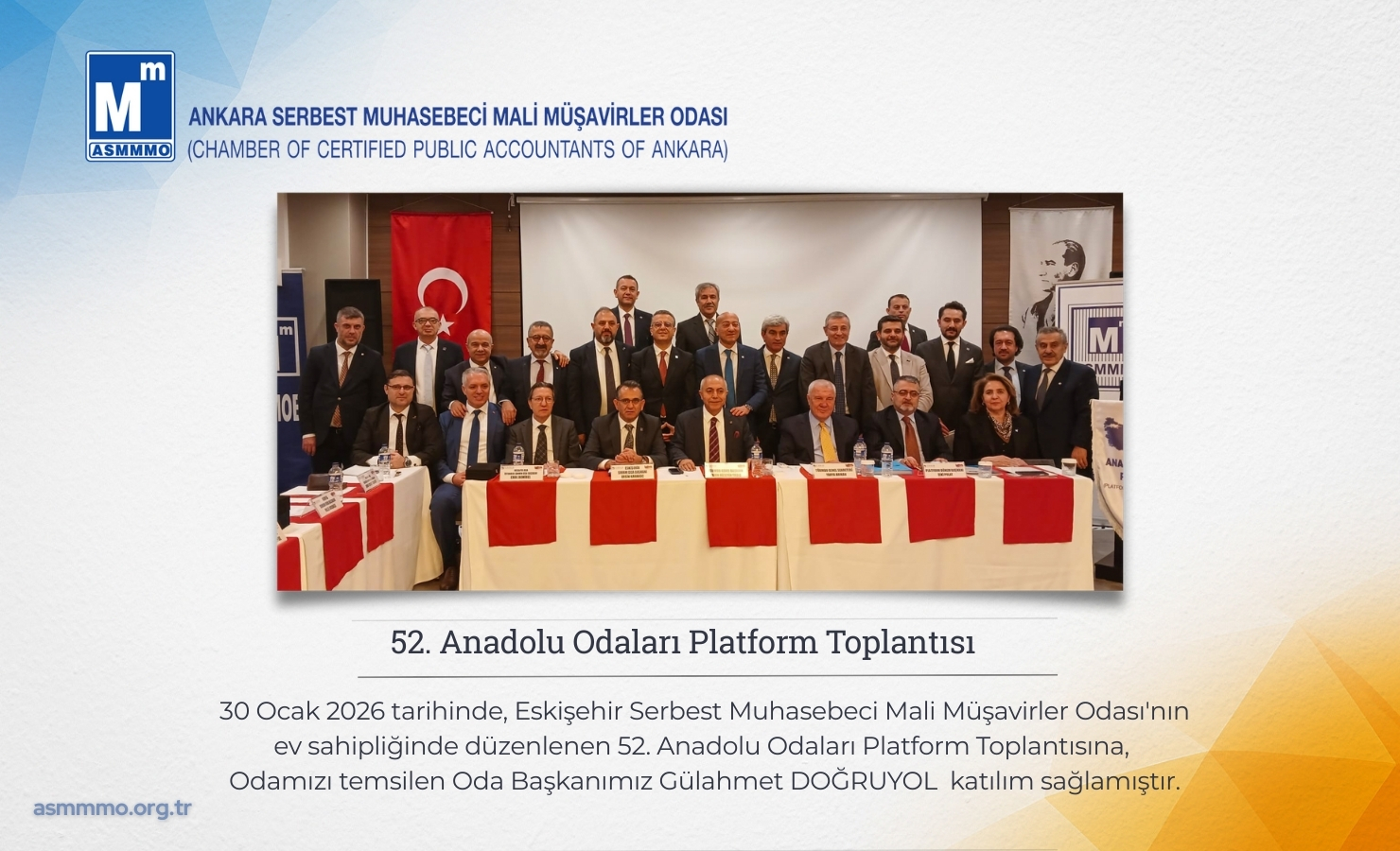 52. Anadolu Odaları Platform Toplantısı
