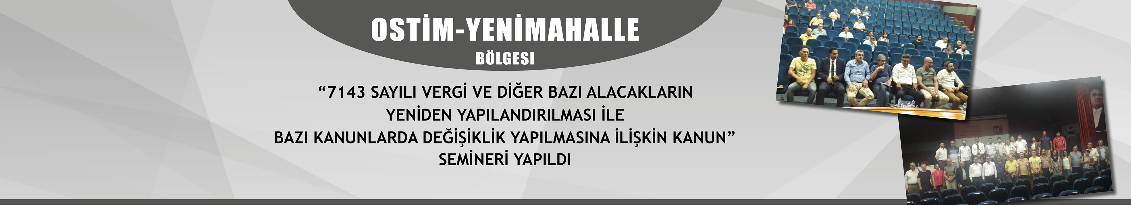 Ostim ve Yenimahalle - Seminer