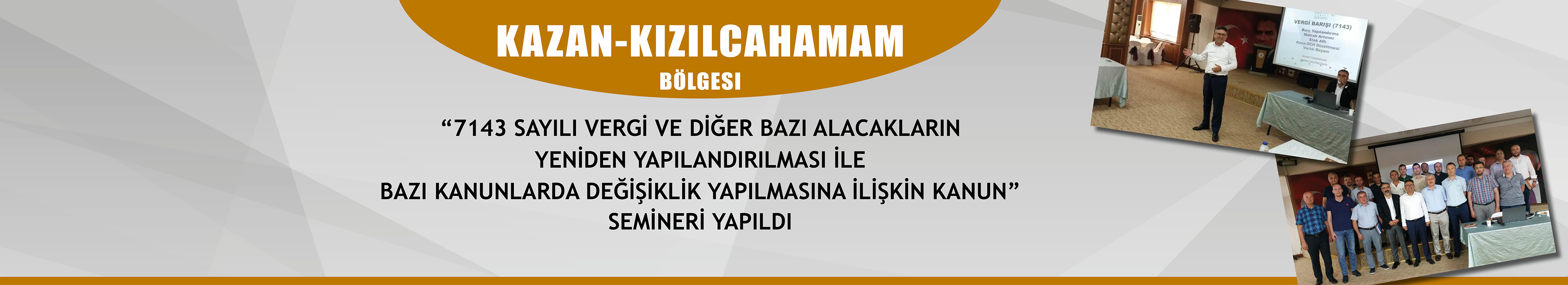 Kazan-Kızılcahamam - Seminer