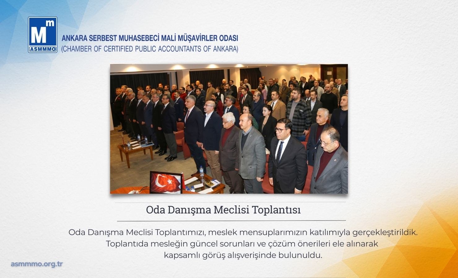 Oda Meclisi Toplantımızı Gerçekleştirdik