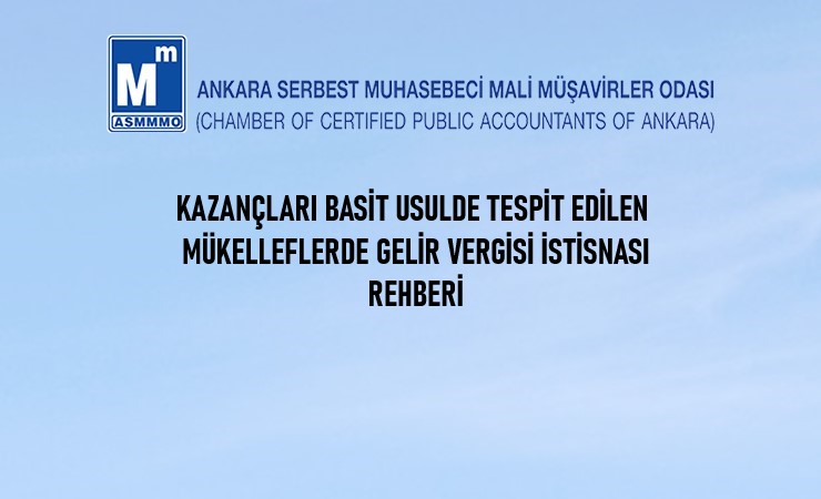 Kazançları Basit Usulde Tespit Edilen Mükelleflerde Gelir Vergisi İstisnası Rehberi