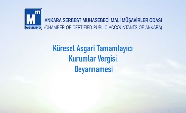 Küresel Asgari Tamamlayıcı Kurumlar Vergisi Beyannamesi