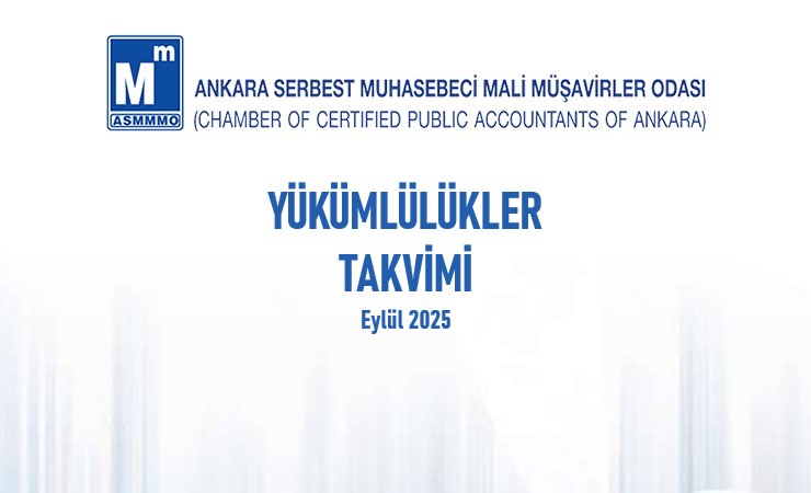 Yükümlülükler Takvimi – Eylül / 2025