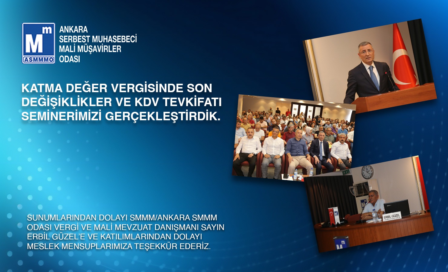 Katma Değer Vergisinde Son Değişiklikler ve KDV Tevkifatı Seminerimizi Gerçekleştirdik