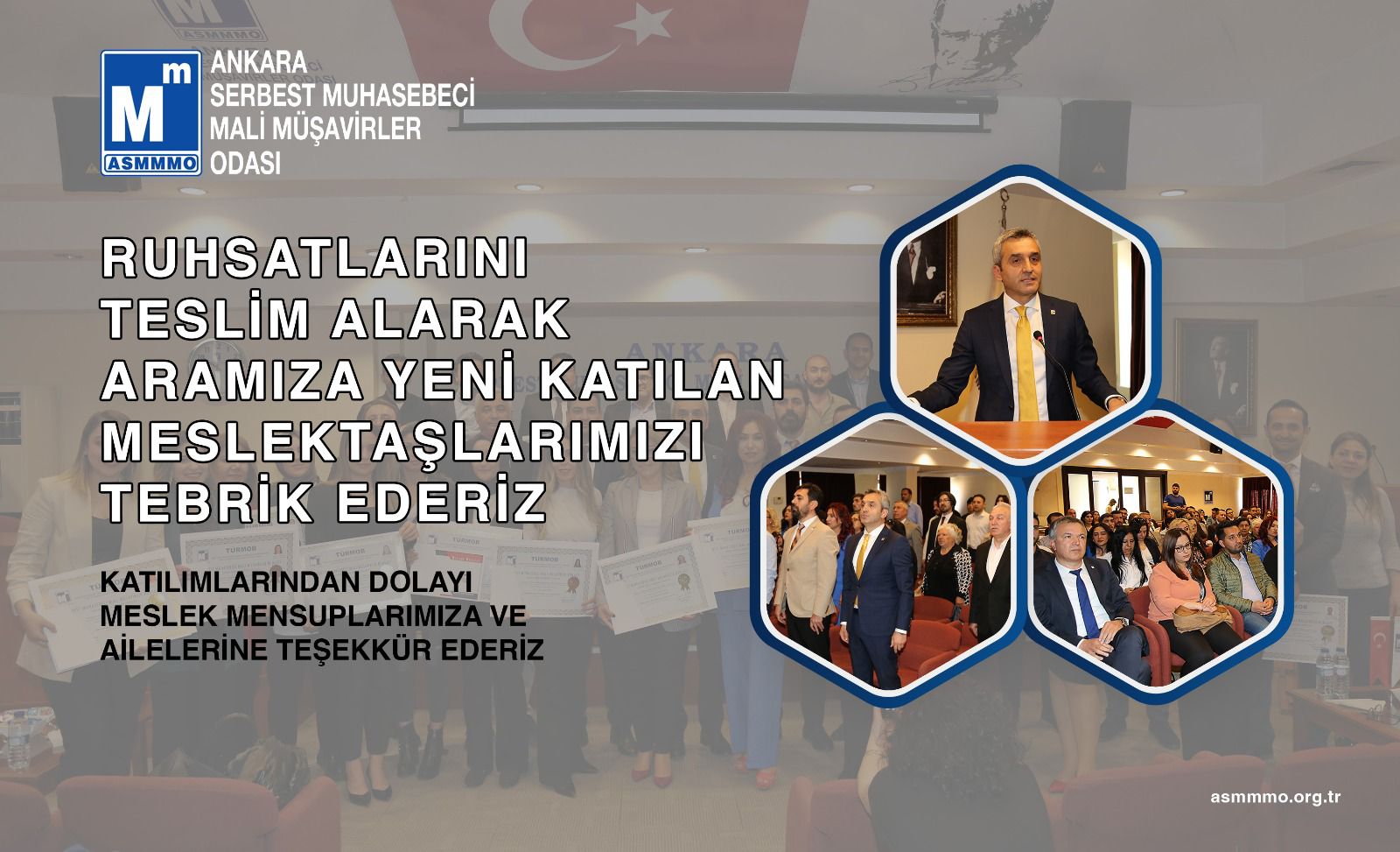 Ruhsatlarını Teslim Alarak Aramıza Yeni Katılan Meslektaşlarımızı Tebrik Ederiz.
