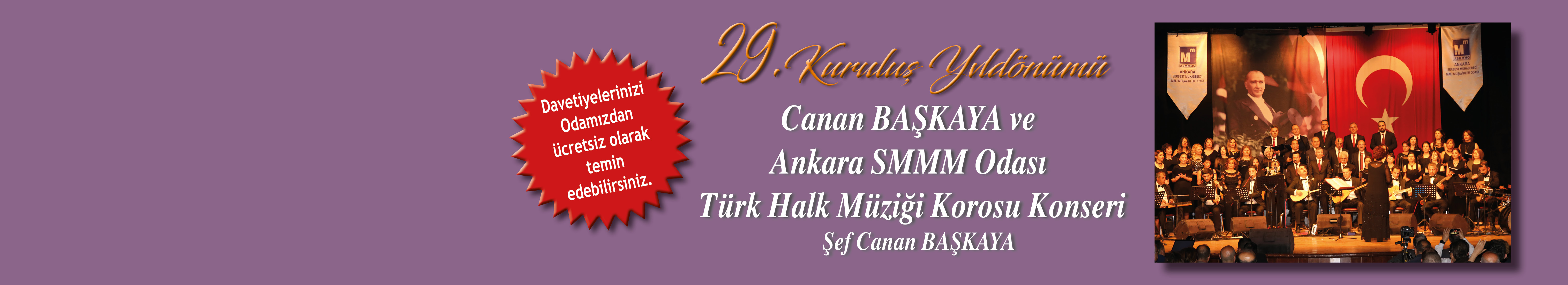 KURULUŞ YILDÖNÜMÜ - KONSER