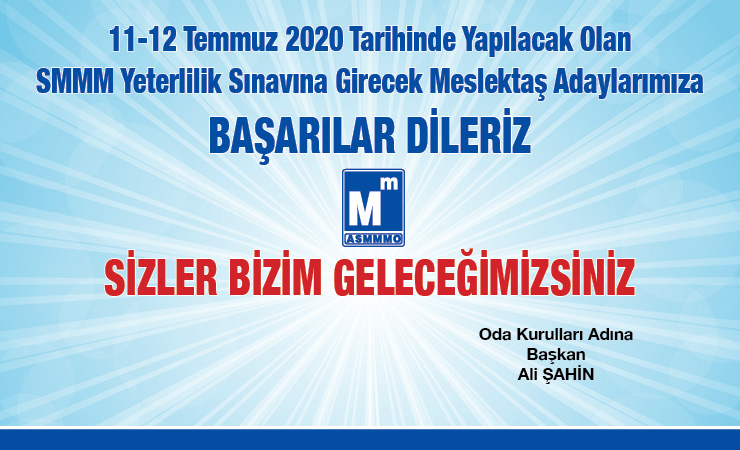 Başarılar Dileriz..