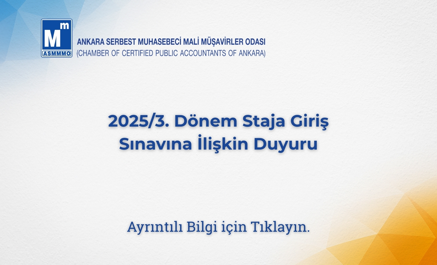 Ayrıntılı Bilgi için Tıklayın.