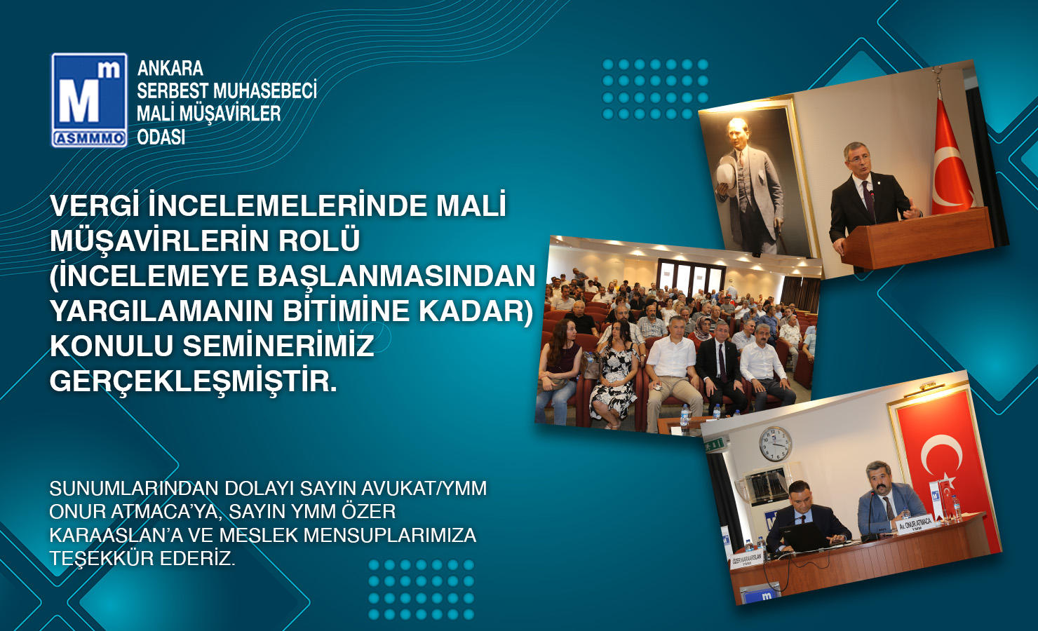 Seminerimiz Gerçekleşmiştir