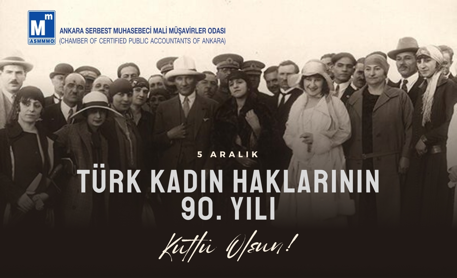 Türk Kadın Haklarının 90. Yılı Kutlu Olsun
