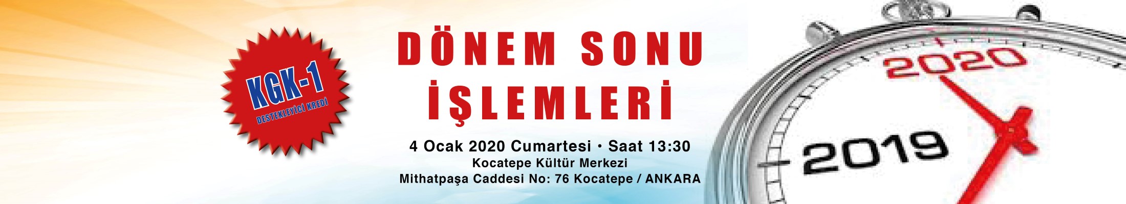 Seminer-Dönem Sonu İşlemleri
