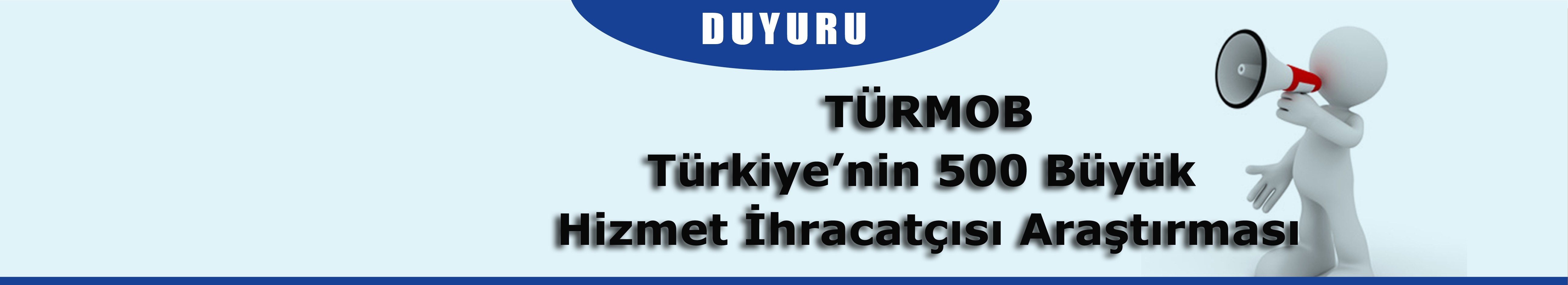 TÜRMOB Duyuru