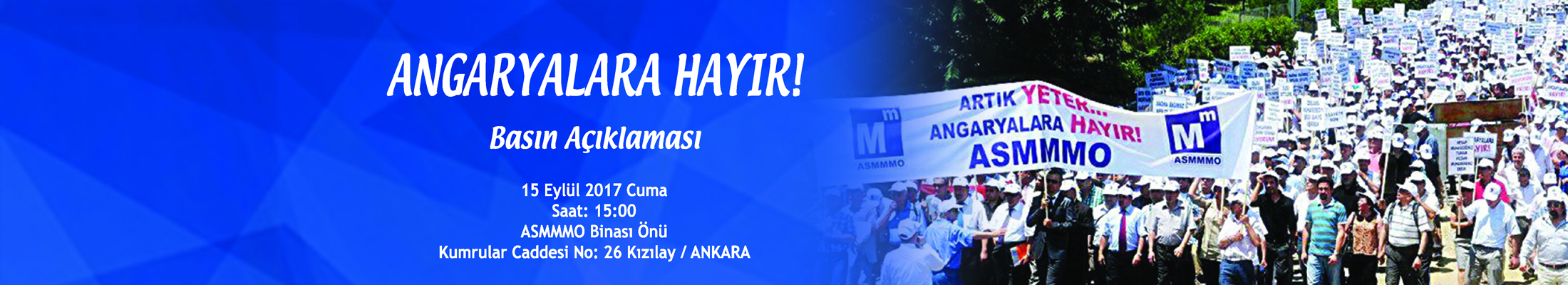 ANGARYALARA HAYIR!