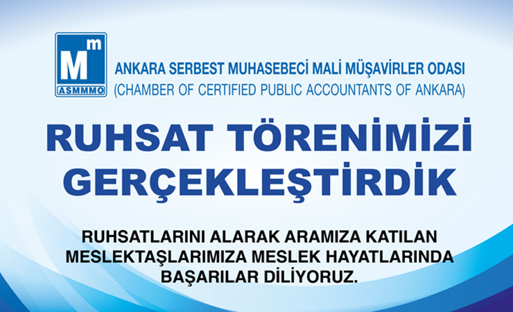 Ruhsat Törenimizi Gerçekleştirdik