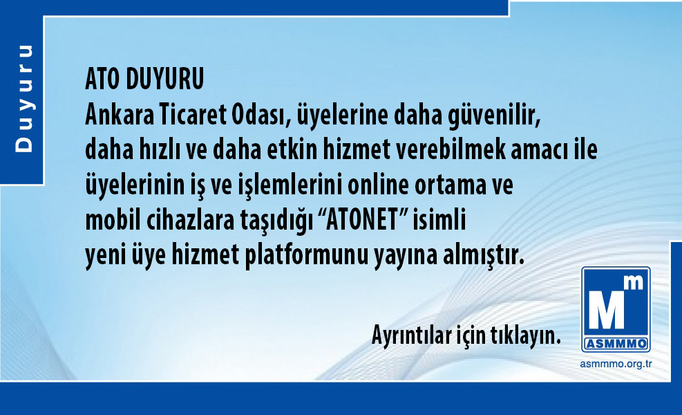 ATO Duyuru