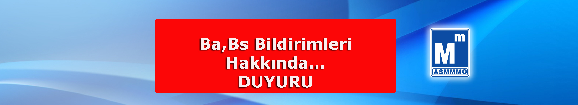 Ba,Bs Bildirimleri Hakkında
