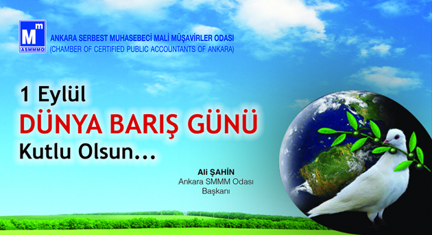 Dünya Barış Günü Kutlu Olsun