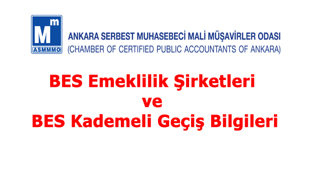 BES Emeklilik Şirketleri ve BES Kademeli Geçiş Bilgileri