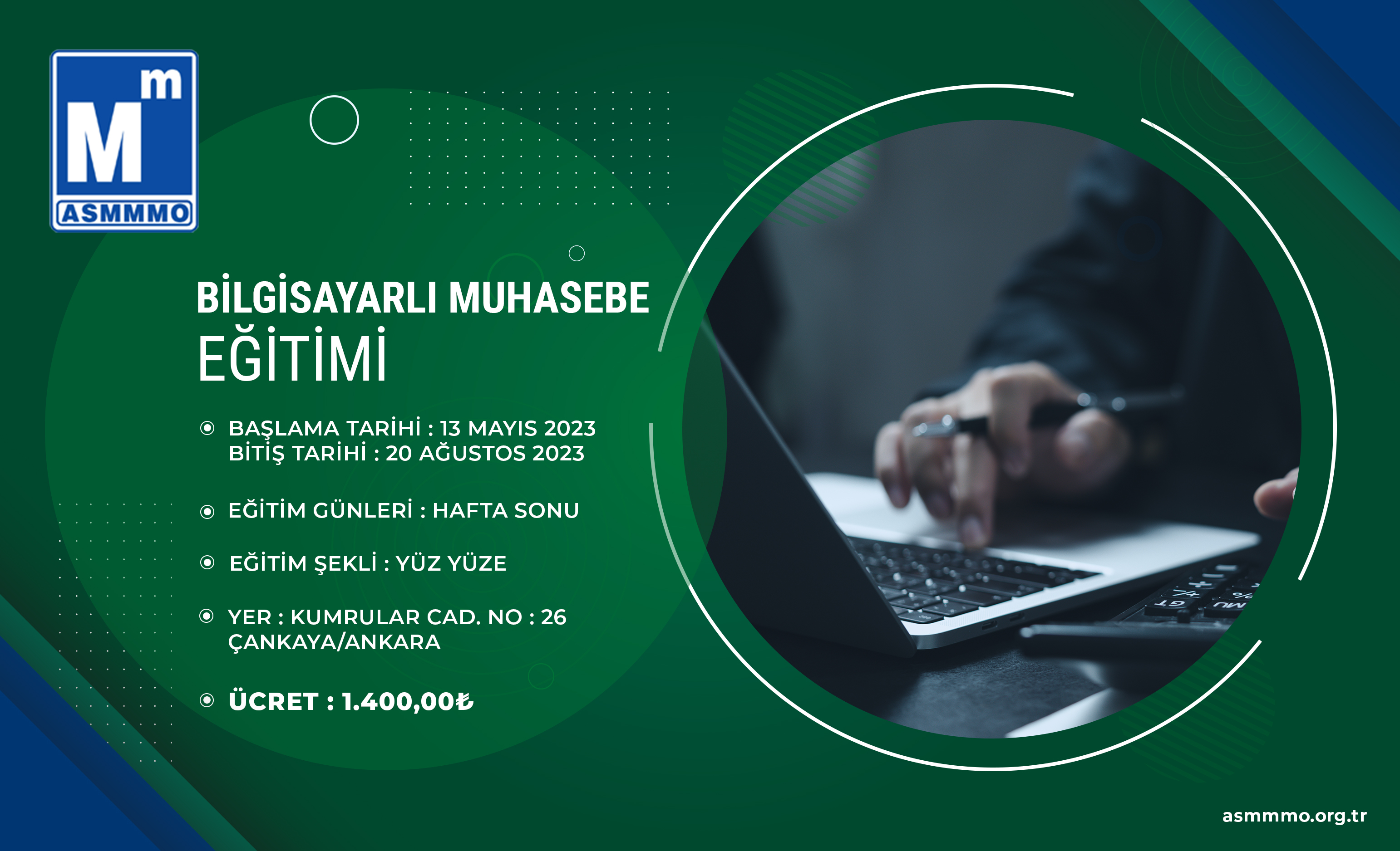 Yüz Yüze Bilgisayarlı Muhasebe Eğitimi