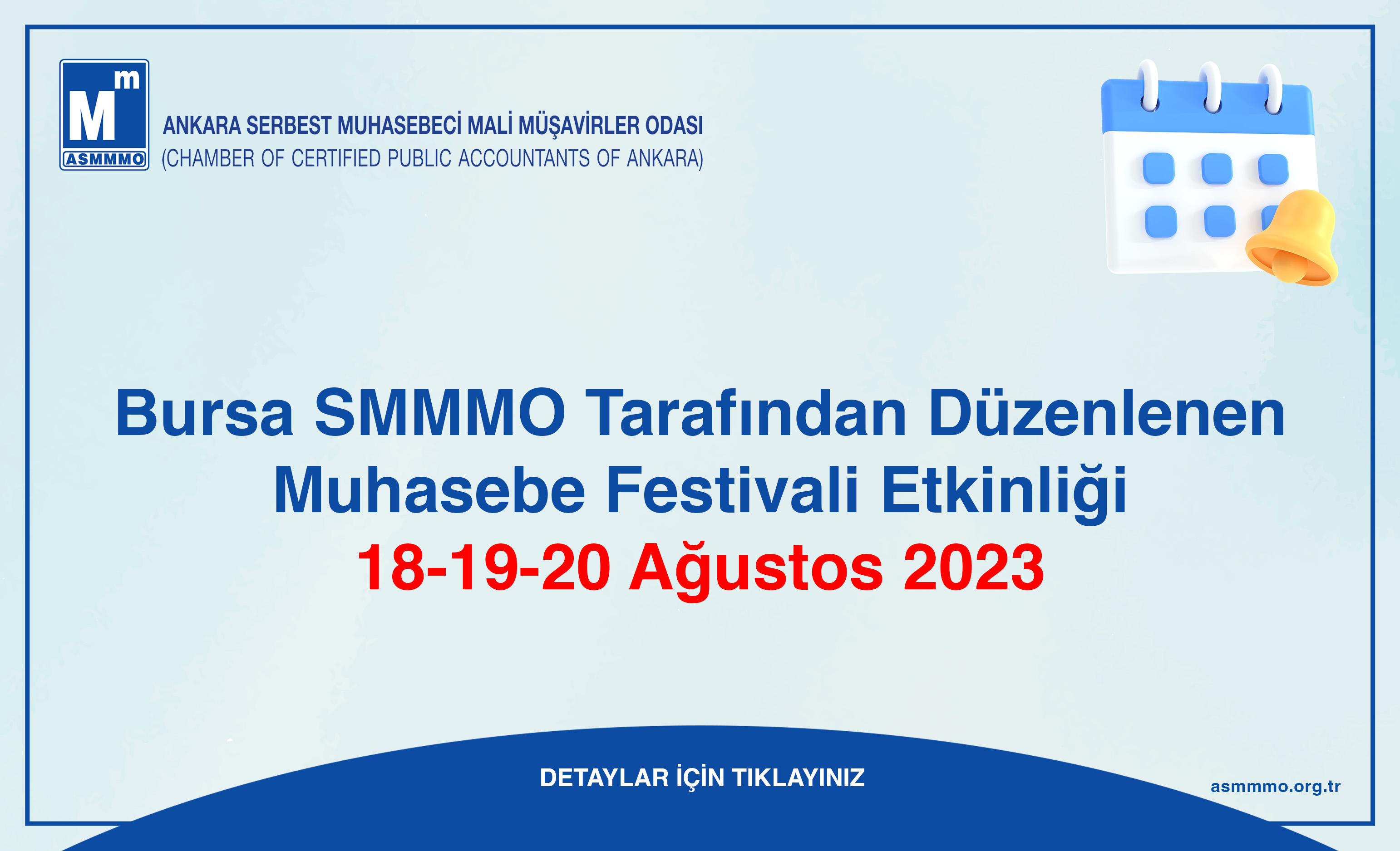 Bursa SMMMO Tarafından Düzenlenen Muhasebe Festivali Etkinliği