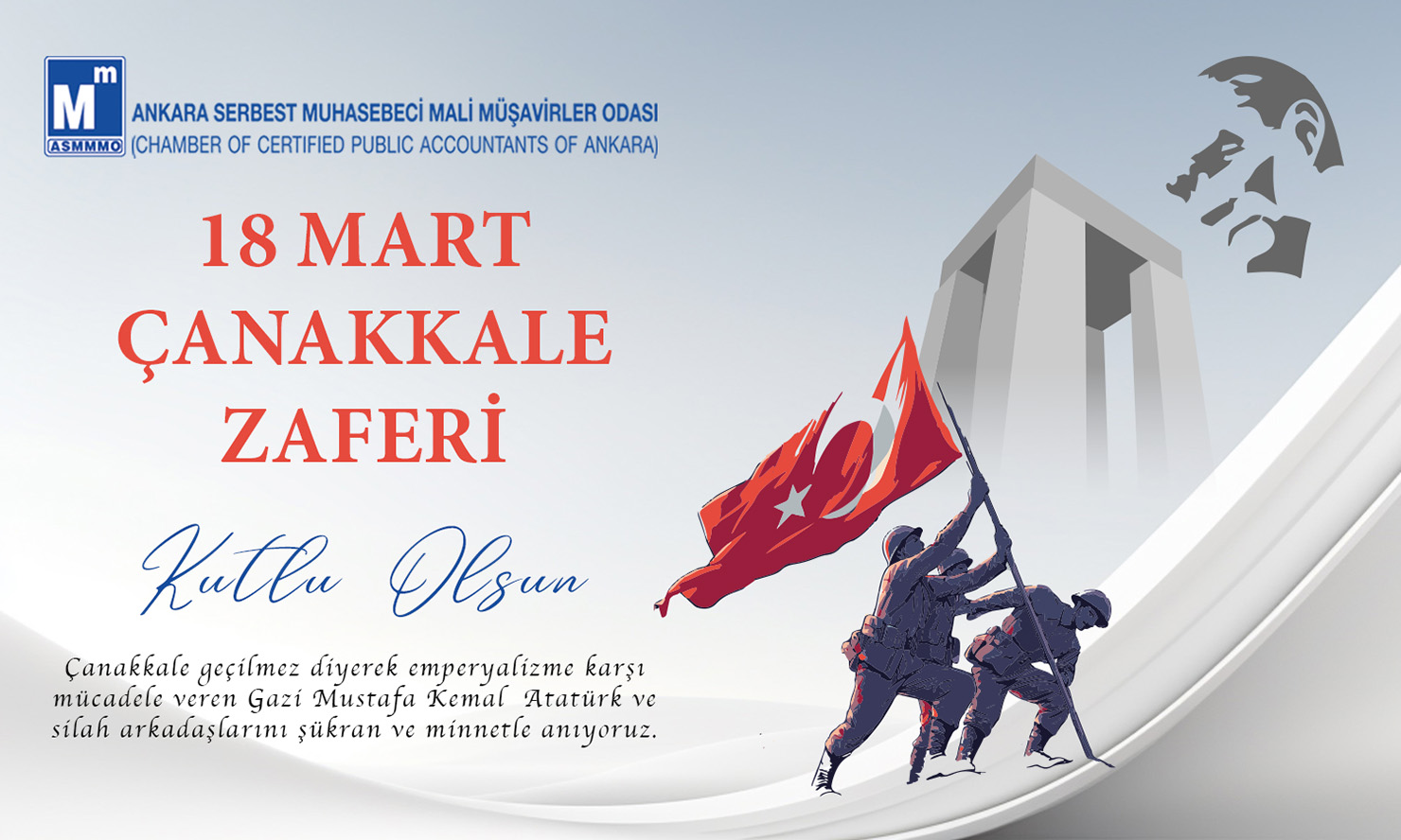 18 Mart Çanakkale Zaferi Kutlu Olsun