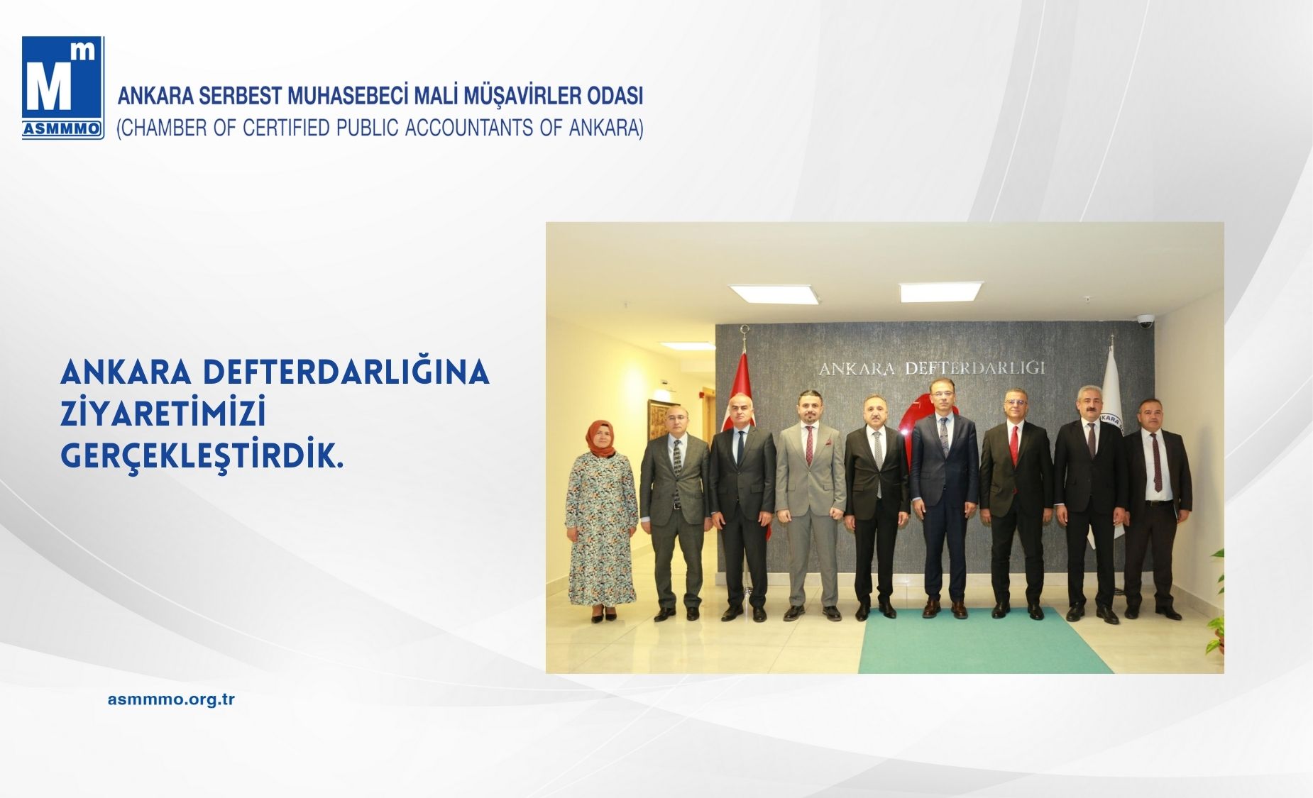 ANKARA DEFTERDARLIĞI ZİYARETi