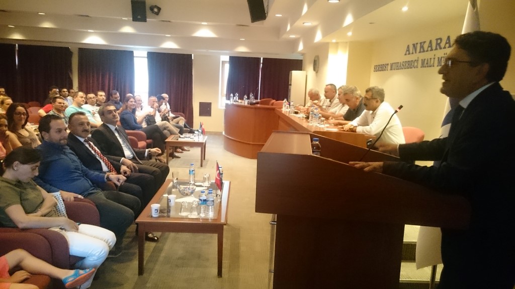Haftasonu Yapılacak SMMM Yeterlilik Sınavına Yönelik Stajyerleri Bilgilendirme Toplantısını Odamız Seminer Salonunda Gerçekleştirdik