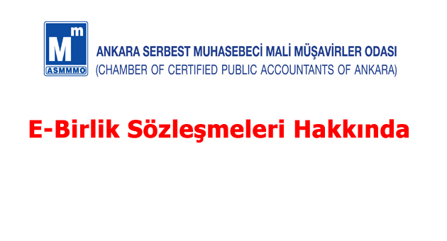 E-Birlik Sözleşmeleri Hakkında