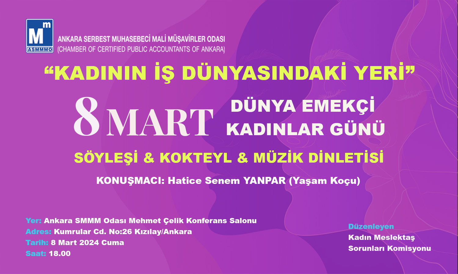 Kadın Meslektaş Sorunları Komisyonu Etkinliği