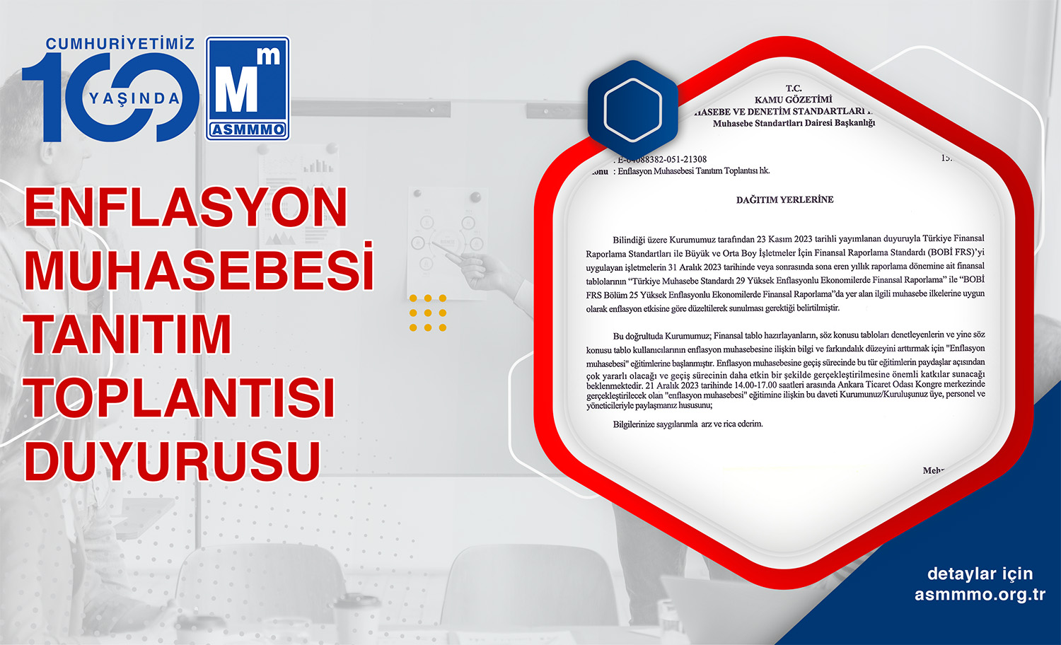 Enflasyon Muhasebesi Tanıtım Toplantısı Duyurusu